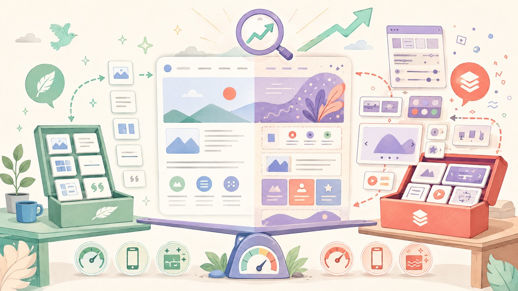 Is Elementor THAT much worse than default block editor in terms of SEO? - ilustracion