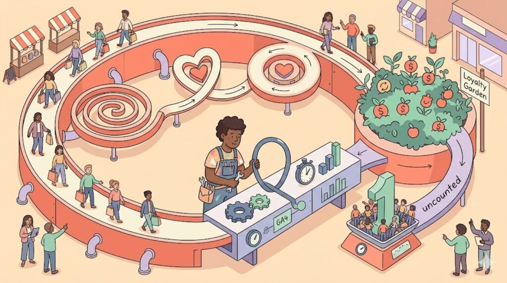 I think most WooCommerce stores are measuring retention wrong - ilustracion