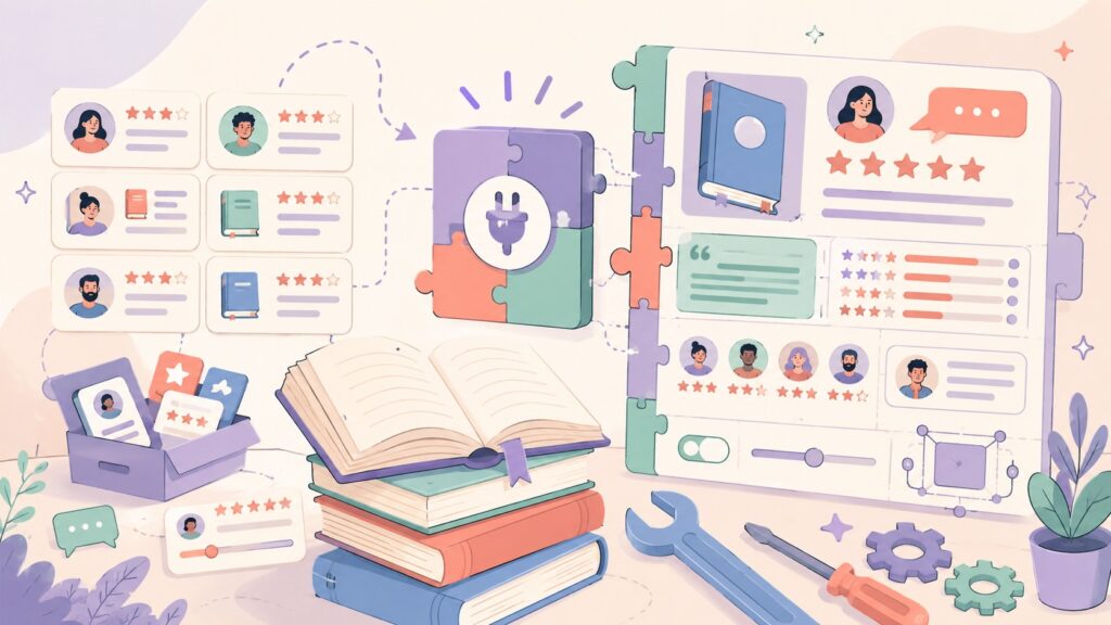 Advice on Creating a Custom Plugin for Book Reviews - ilustracion