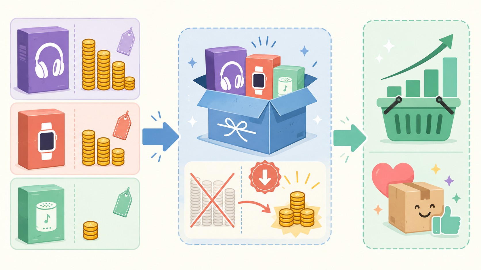 plugins bundles woocommerce diagrama explicativo