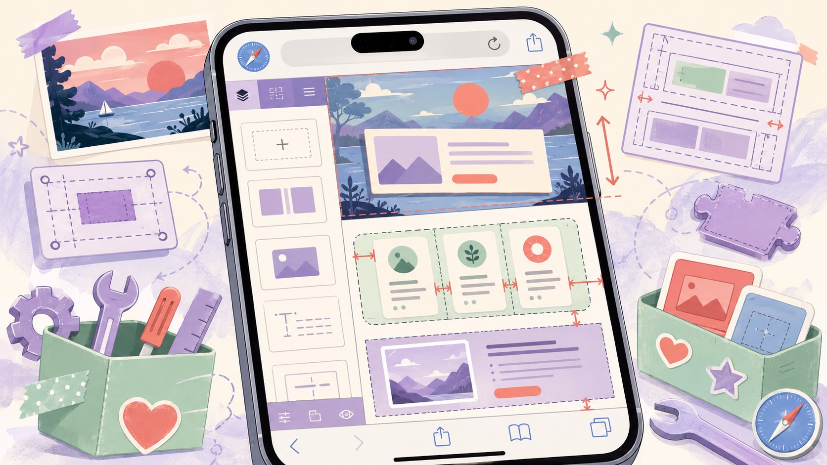 I’m struggling with a very specific iPhone Safari issue and I hope someone here has dealt with this before. - ilustracion
