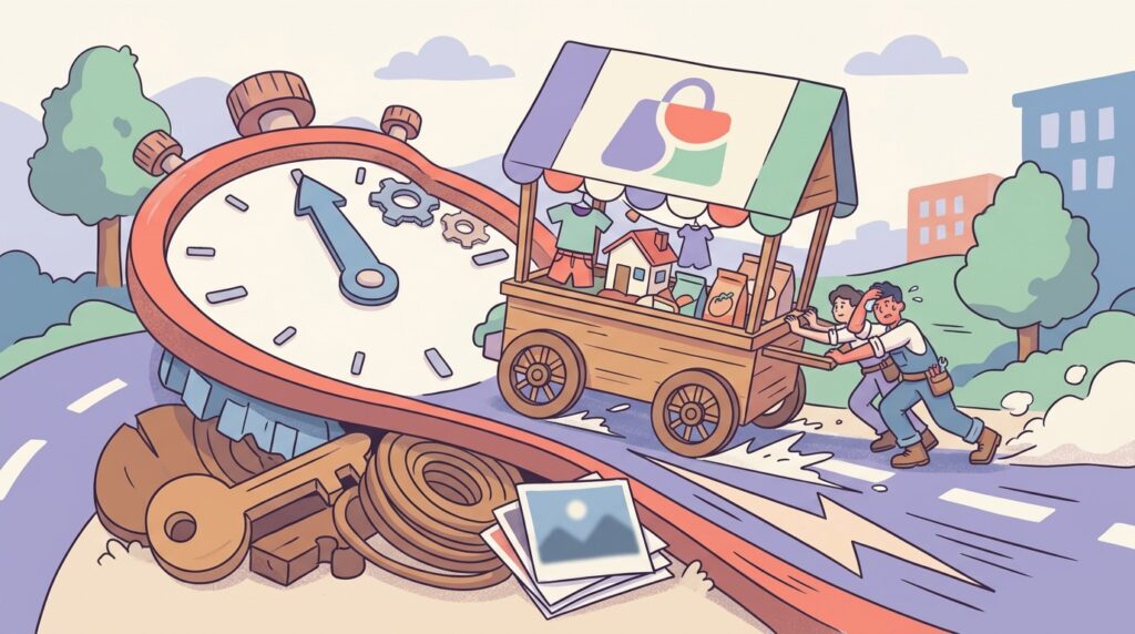Slow site? - ilustracion