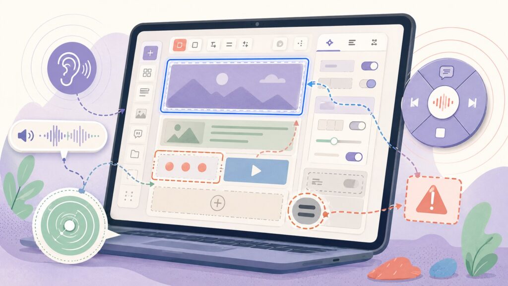 Not working as expected with VoiceOver - ilustracion