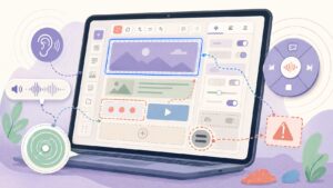 VoiceOver y WordPress: por qué falla y cómo arreglarlo - ilustracion