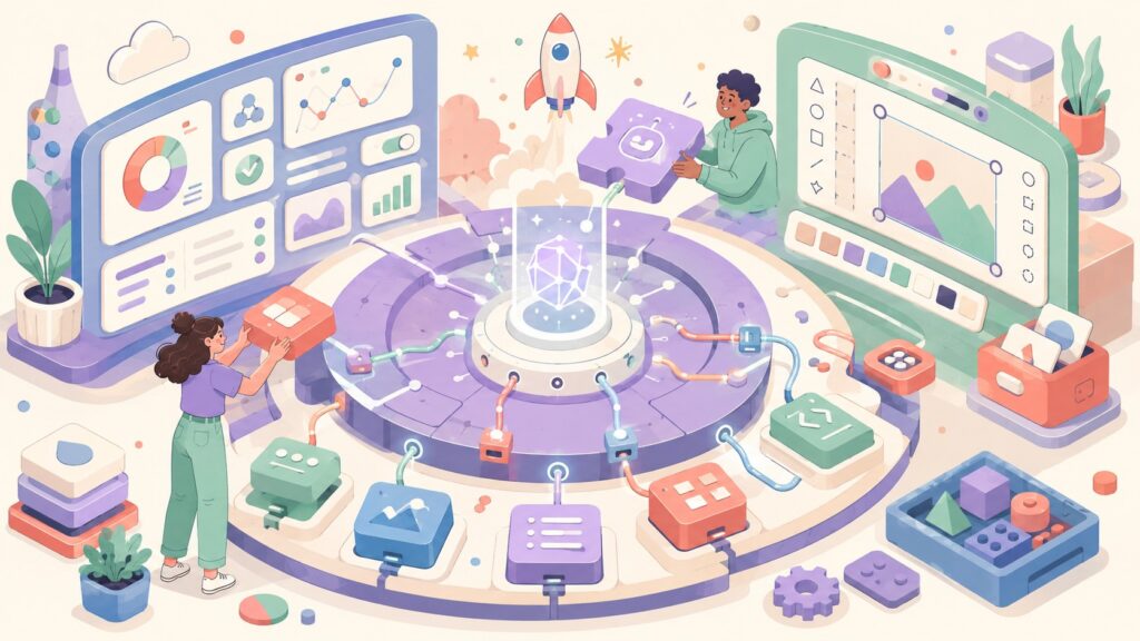 WordPress 7.0 “Armstrong” Ships With AI Infrastructure, Modernized Dashboard, and New Design Tools - ilustracion
