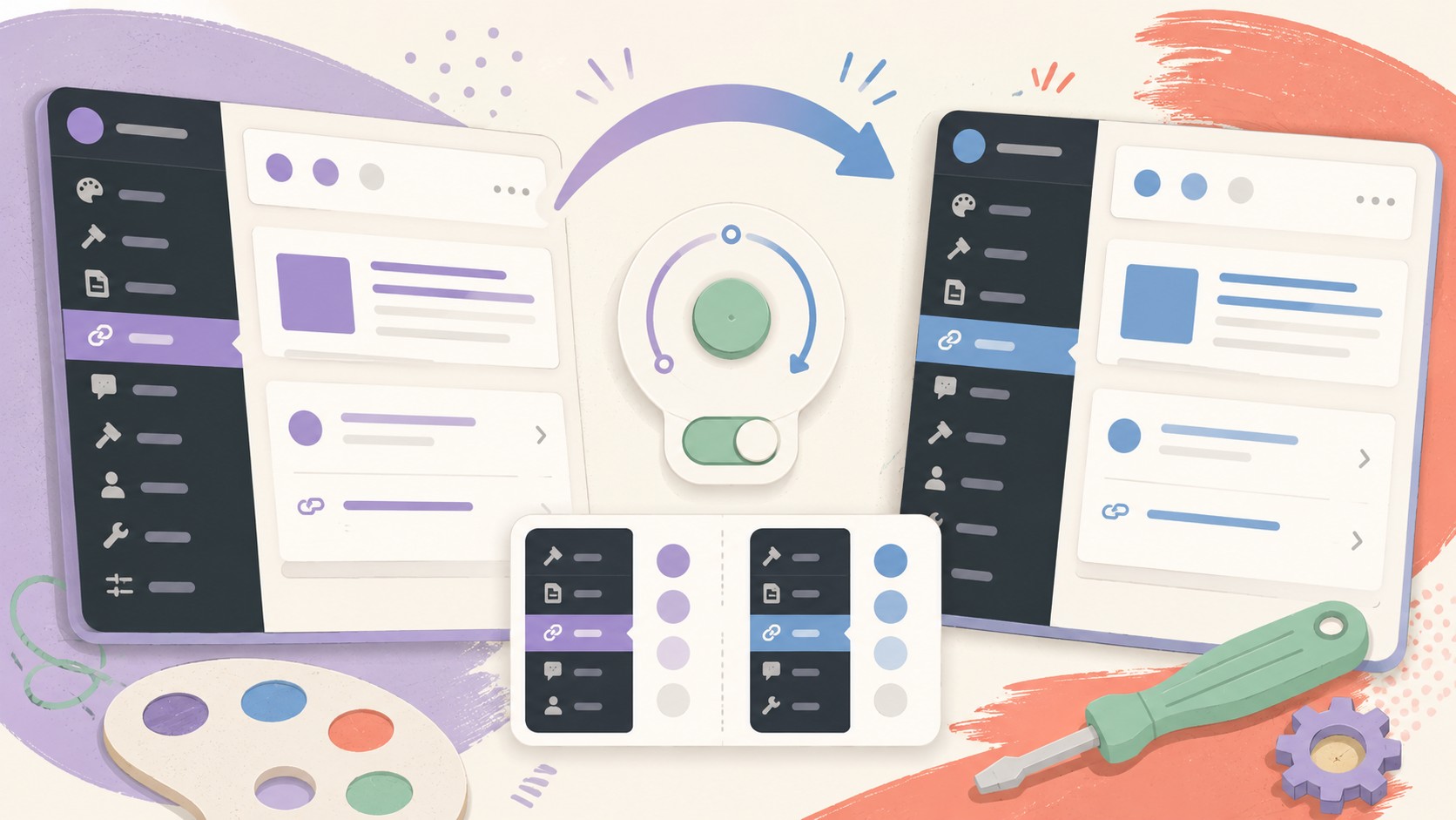 Admin link color changes with WordPress 7.0 - how to revert back? - ilustracion
