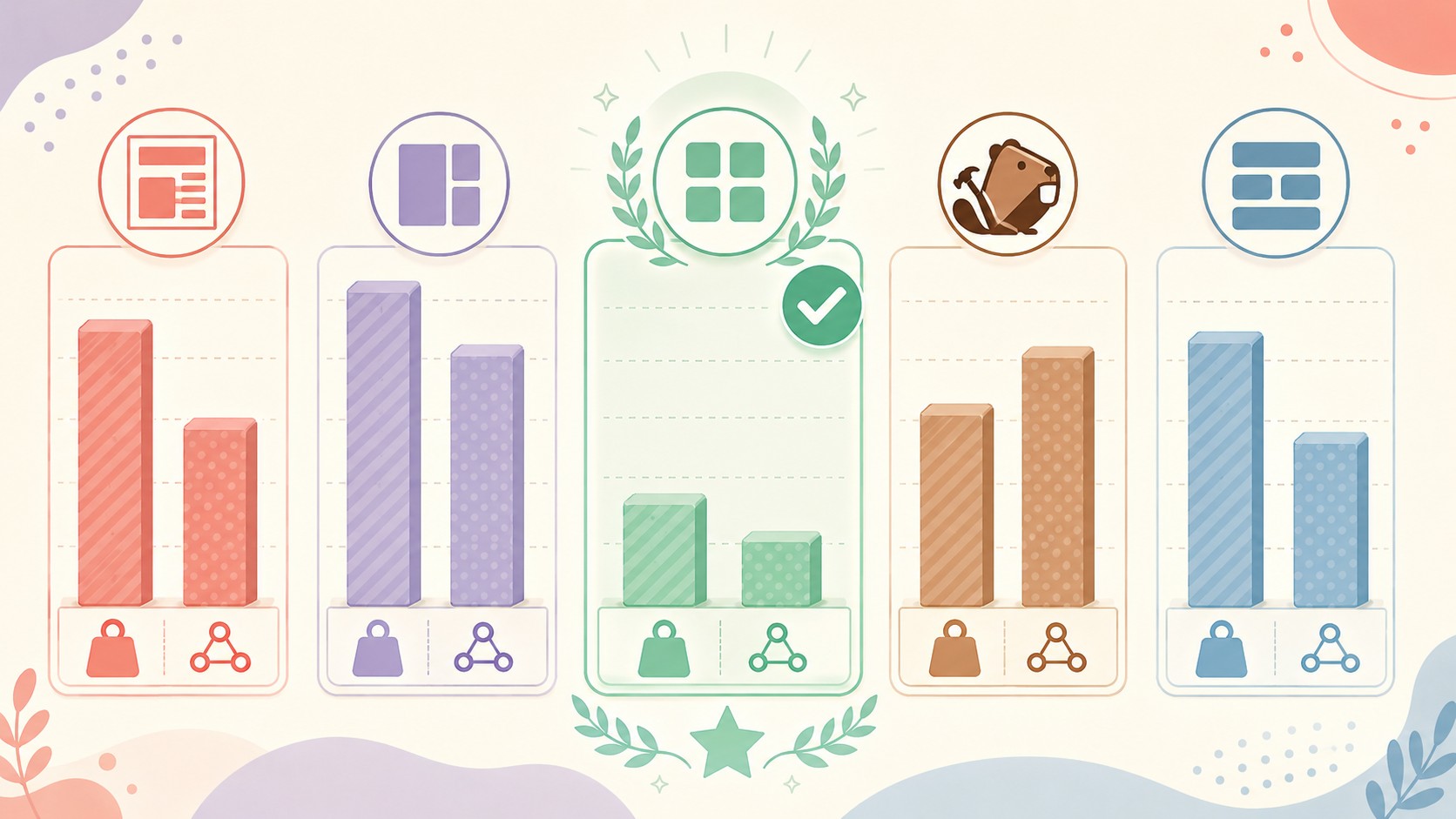 Alternativas a Elementor en 2026: datos reales 1 alternativas a elementor diagrama explicativo