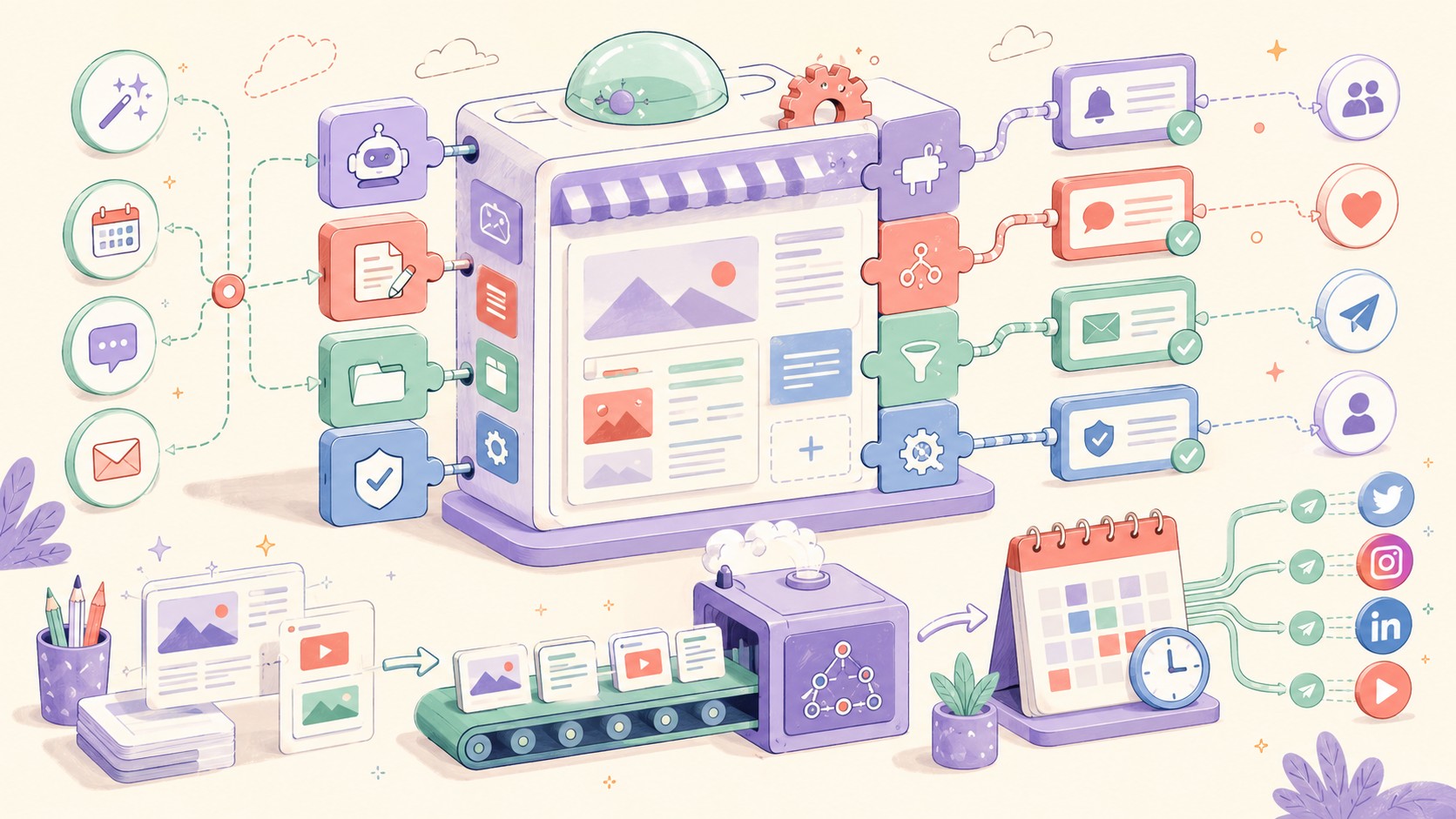 How are you doing WordPress automations for your site? [Discussion] - ilustracion