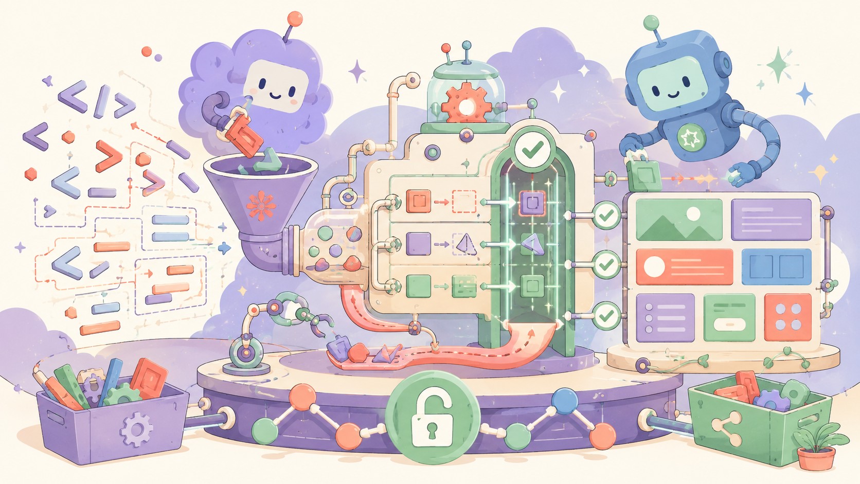 Claude/Codex HTML → WP Valid Blocks (Open Source) - ilustracion