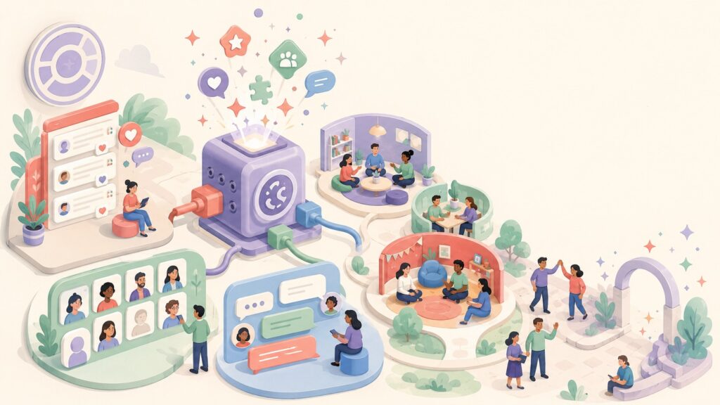 BuddyNext is out: a free way to run a community on WordPress (live demo inside) [FREEMIUM] - ilustracion