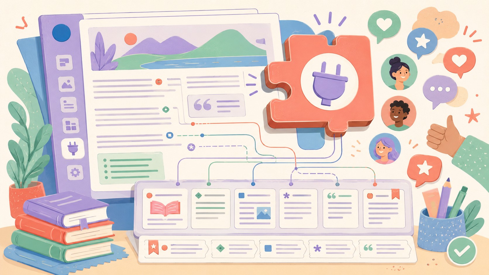 [Free] I built a WordPress plugin for citations and bibliography, looking for feedback - ilustracion
