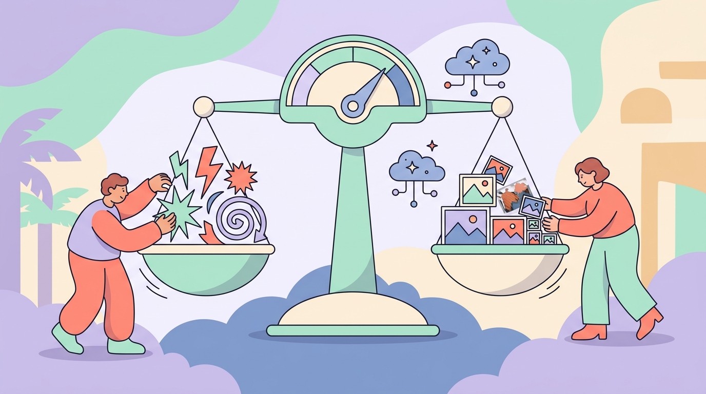 Need advice on the best FastPixel + ShortPixel setup for WordPress speed optimization - ilustracion