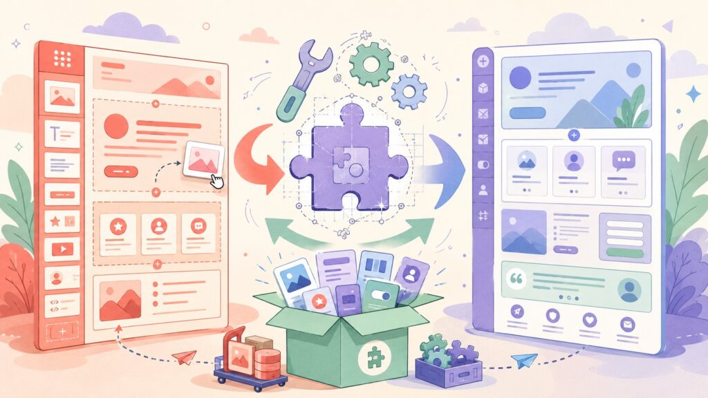 I rewrote my [FREE] Elementor → Divi 5 converter from scratch — it's free and on WordPress.org - ilustracion