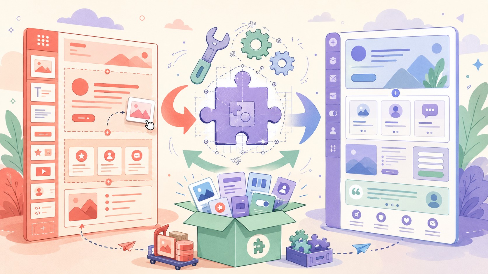 I rewrote my [FREE] Elementor → Divi 5 converter from scratch — it's free and on WordPress.org - ilustracion