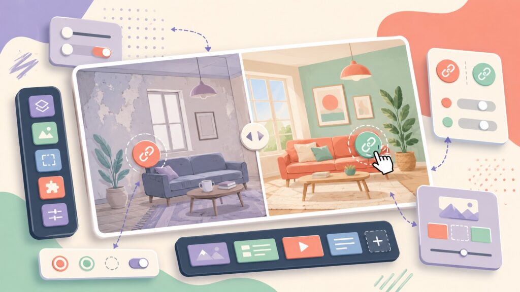 Links en Before/After de Smart Slider 3: guía 2026