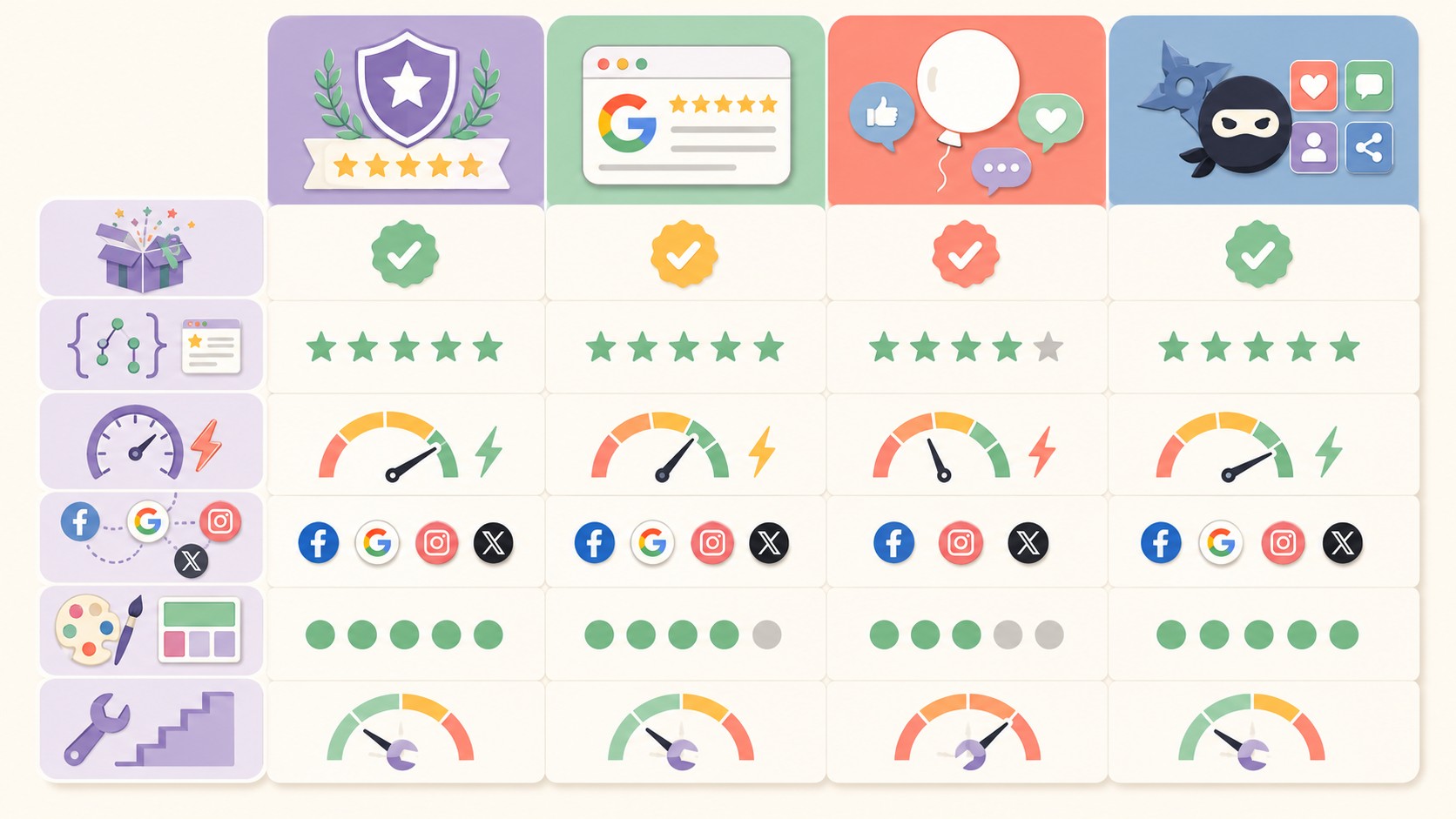 Mejores plugins de Google Reviews para WordPress 2026 1 google best google reviews diagrama explicativo