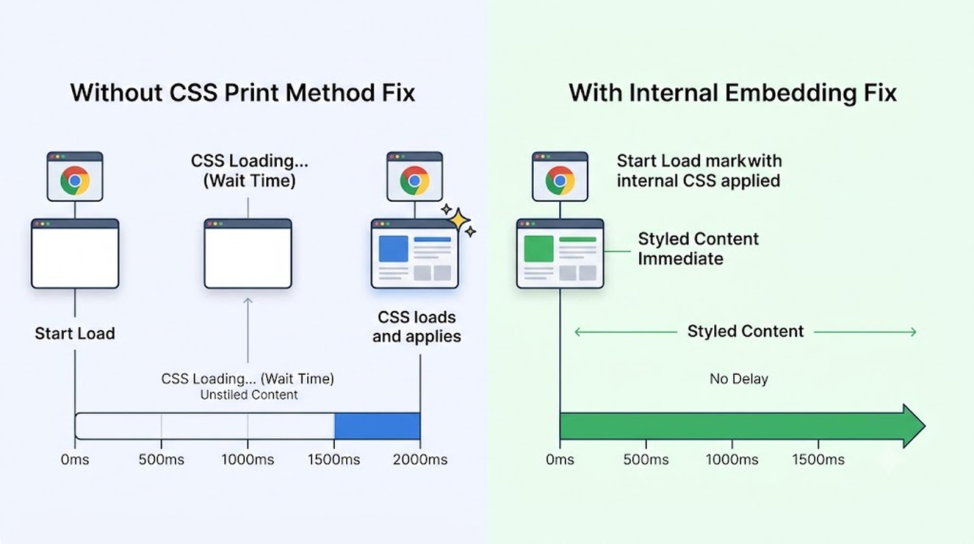 Pantalla blanca en Elementor al primer acceso: solución 1 pantalla blanca elementor diagrama explicativo