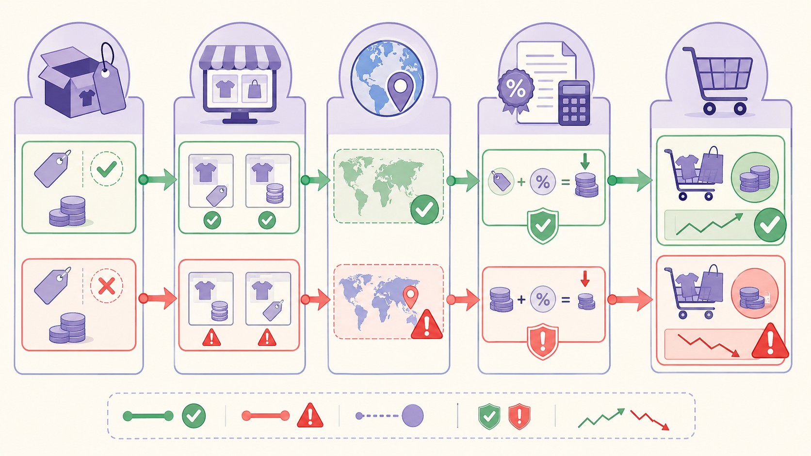 WooCommerce: precio distinto en el carrito y cómo arreglarlo 1 woocommerce precio diferente carrito diagrama explicativo