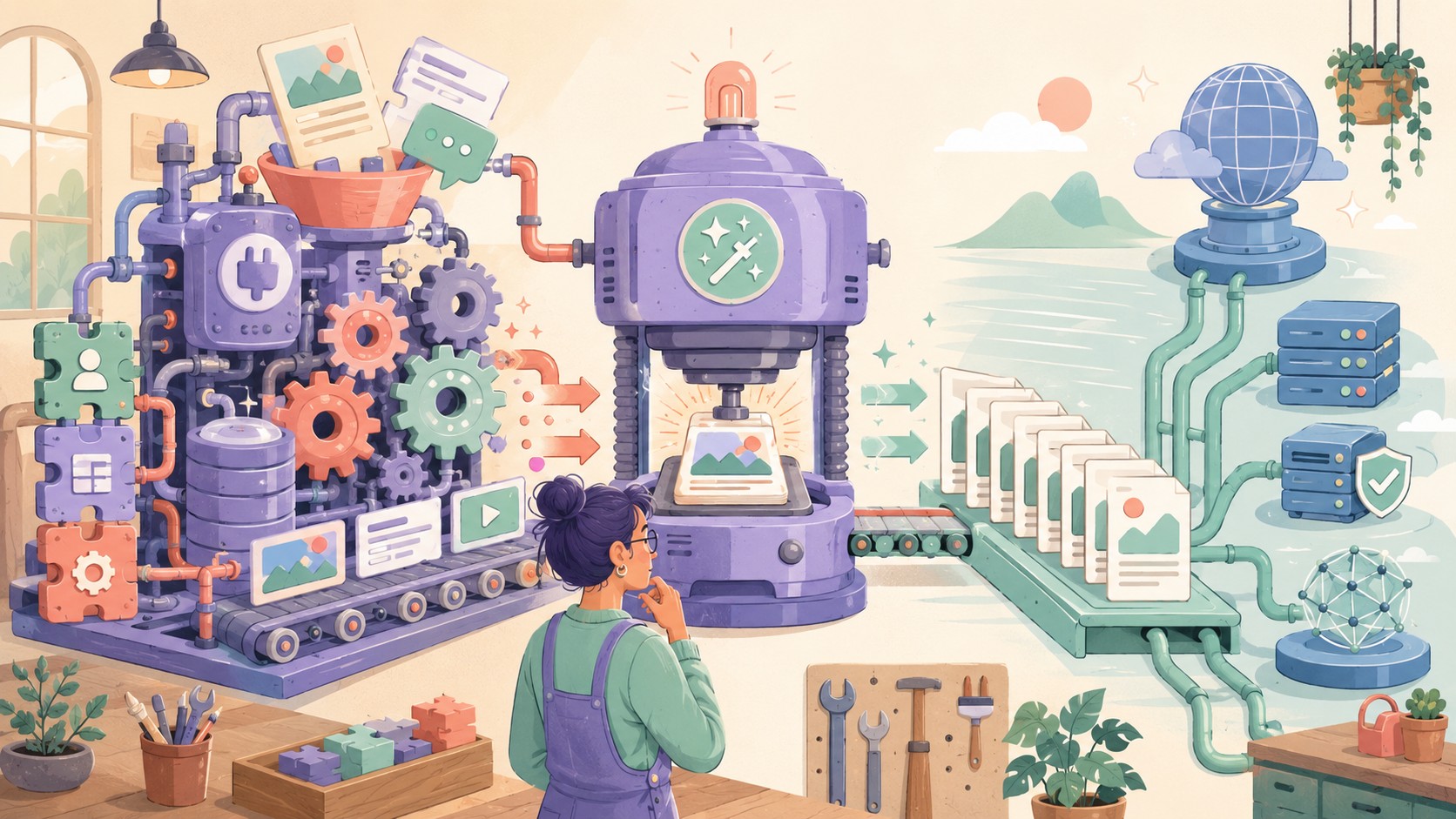 WordPress 7.0 made me rethink whether public WP sites should be dynamic at all - ilustracion