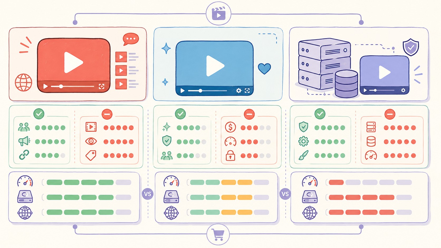 Cómo agregar videos a productos en WooCommerce (2026) 1 agregar videos productos woocommerce diagrama explicativo