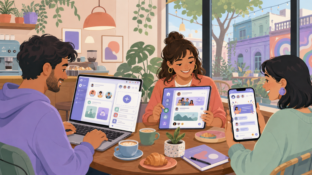 BuddyNext: arma tu comunidad en WordPress sin add-ons — ilustración