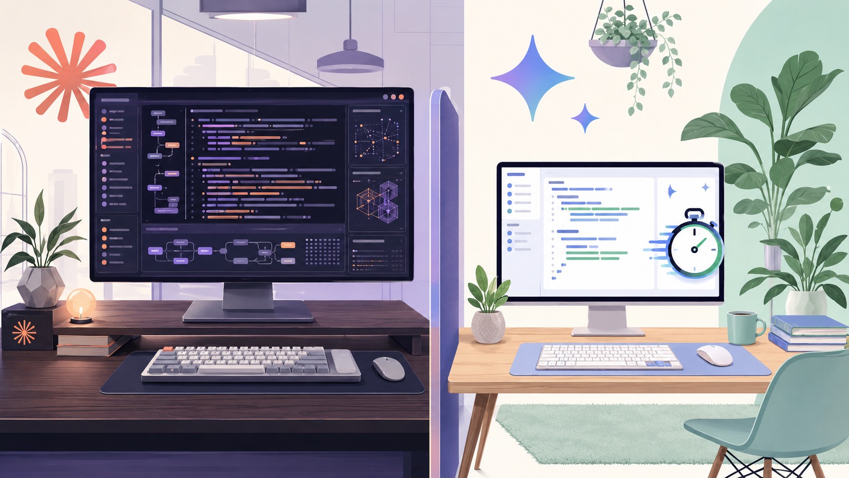 claude code vs gemini comparativa