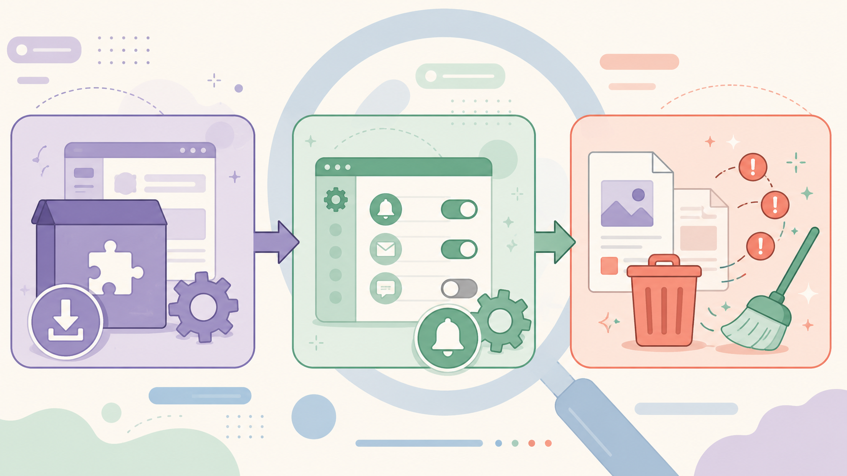 desactivar notificación yoast seo diagrama explicativo