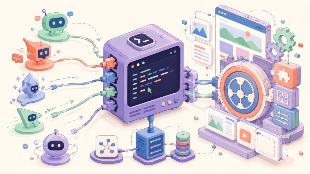 Automatizar WordPress con IA: Novamira CLI - ilustracion