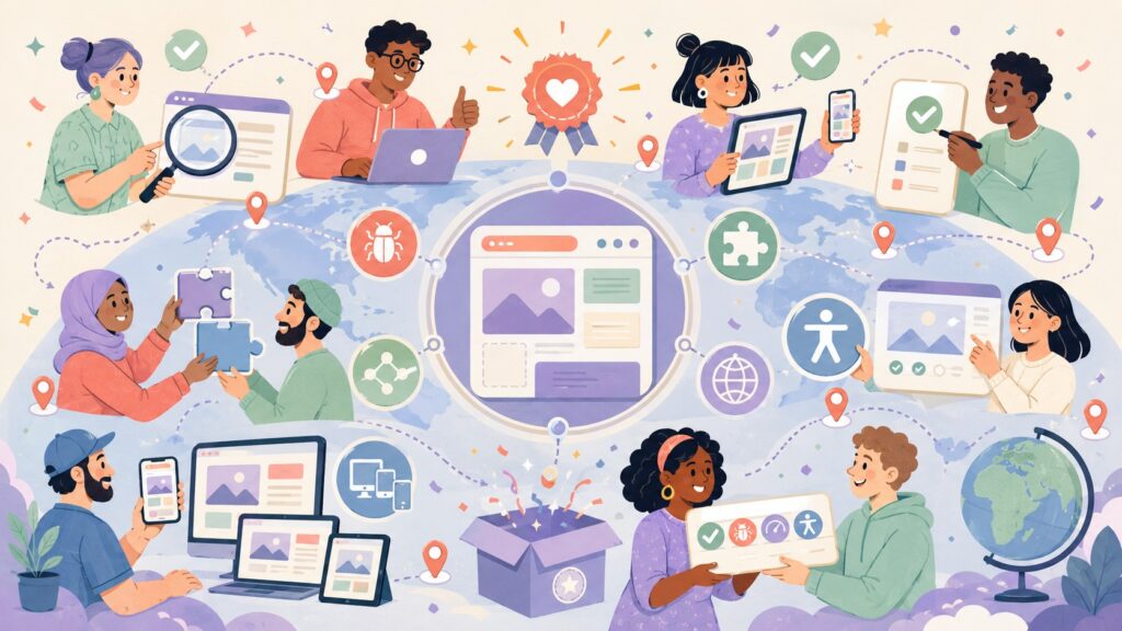 Thank You to the WordPress 7.0 Test Contributors - ilustracion