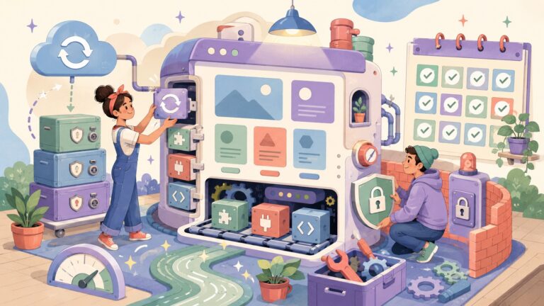 Mantenimiento WordPress: guía completa y checklist mensual - ilustracion