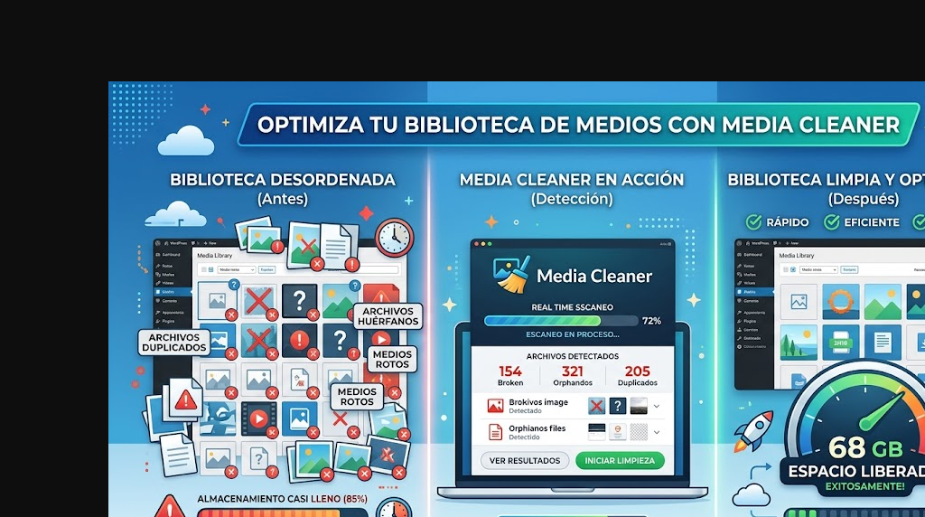 Media Cleaner: Limpiá los archivos que no usás en WordPress 1 media cleaner limpia los archivos que no usas en wordpress inline repaired