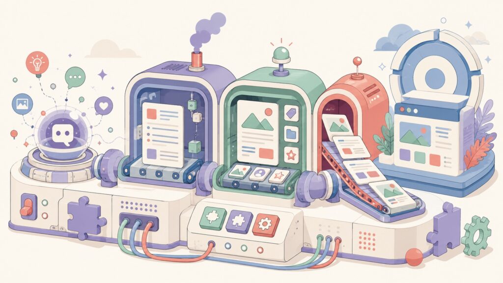 Pipeline Publisher: autoblogging con IA en WordPress - ilustracion
