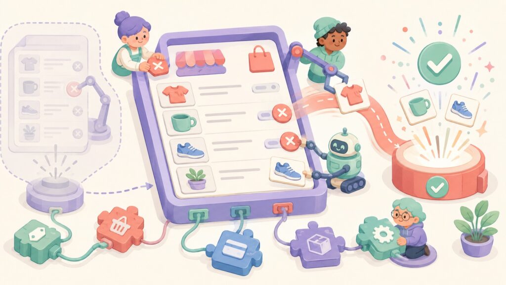 Cambios en WooCommerce 11.0: acciones de pedidos - ilustracion