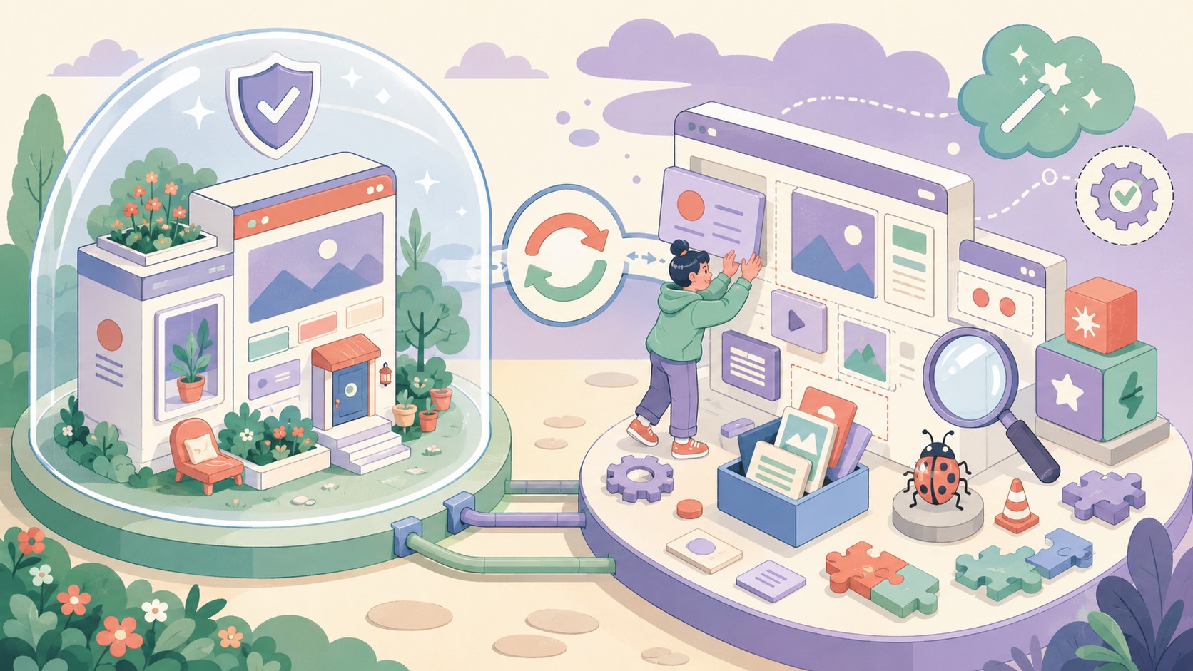 WordPress 7.1 Beta 3: como probarla sin romper tu sitio - ilustracion