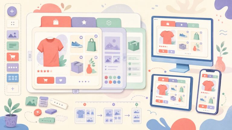WordPress 7.1: bloque de pestañas y estilos responsive - ilustracion