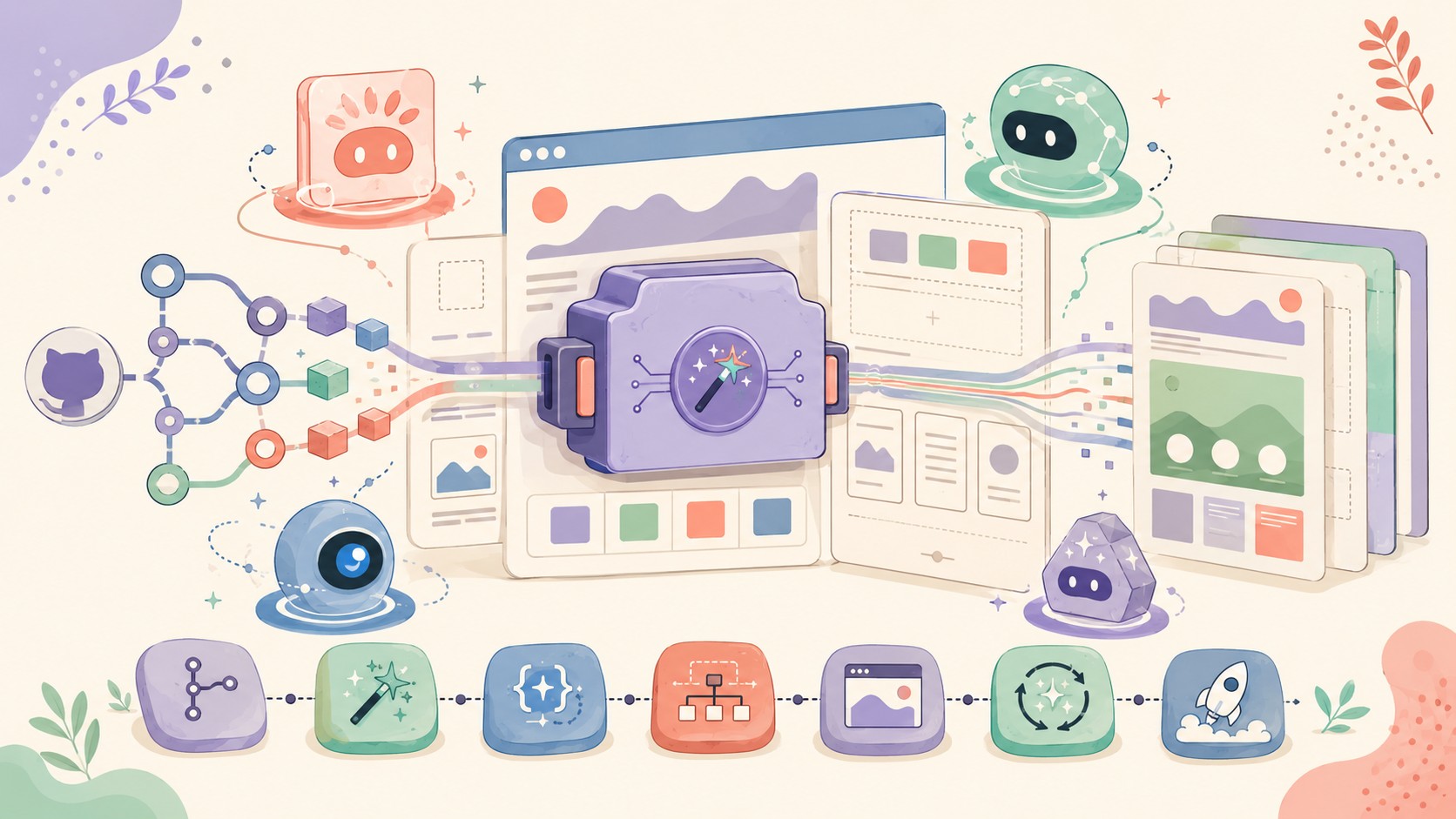 I built WP Vibecoder, a WordPress plugin for AI-assisted theme development. Looking for feedback - ilustracion