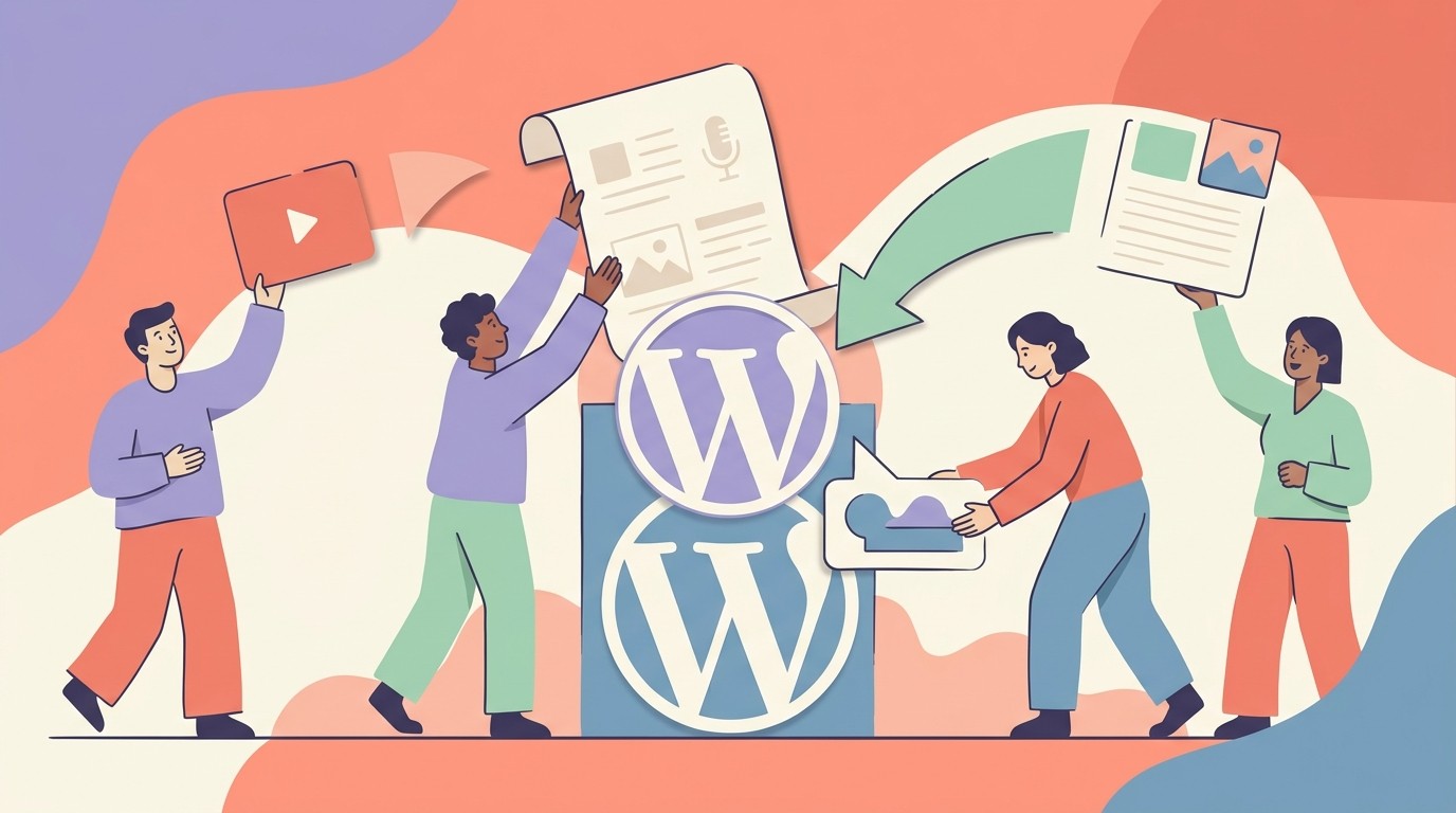 Formulario de envío de entradas en WordPress: guía 2026 - ilustracion