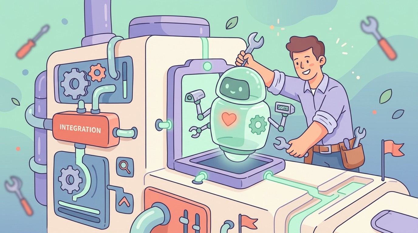 Instalar agentes de IA en WordPress: guía 2026 - ilustracion