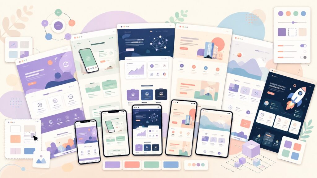 Las mejores plantillas WordPress para startups en 2026 - ilustracion