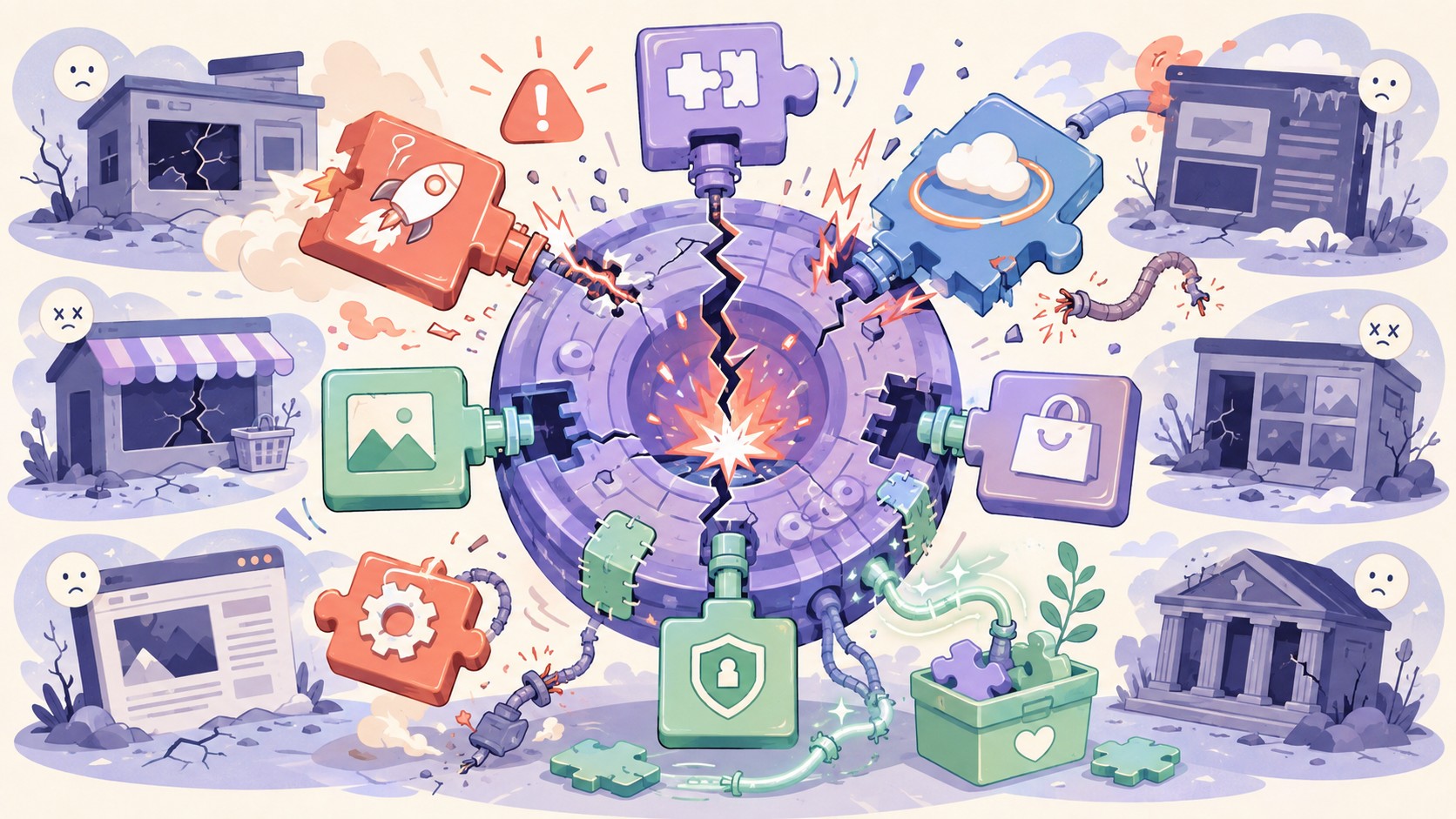 WordPress 7.1: El Error que Paralizó Miles de Sitios - ilustracion