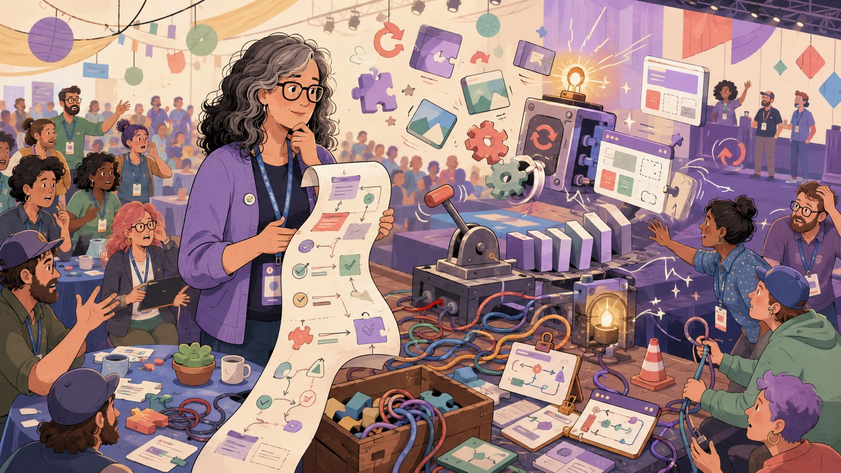 El caotico lanzamiento de WordPress 7.1 en WCUS 2026 - ilustracion