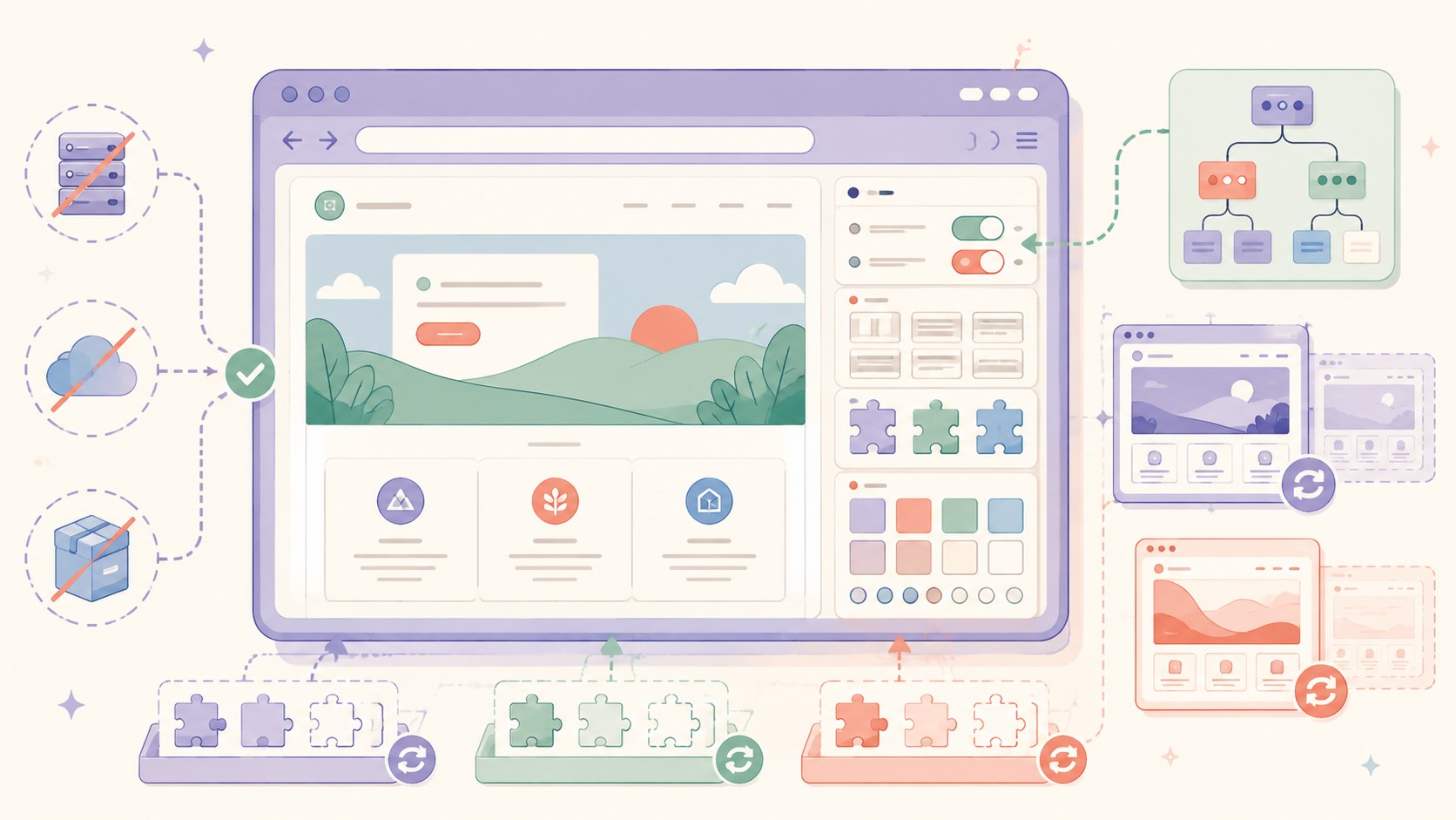 WordPress Playground: todo WordPress en tu navegador - ilustracion