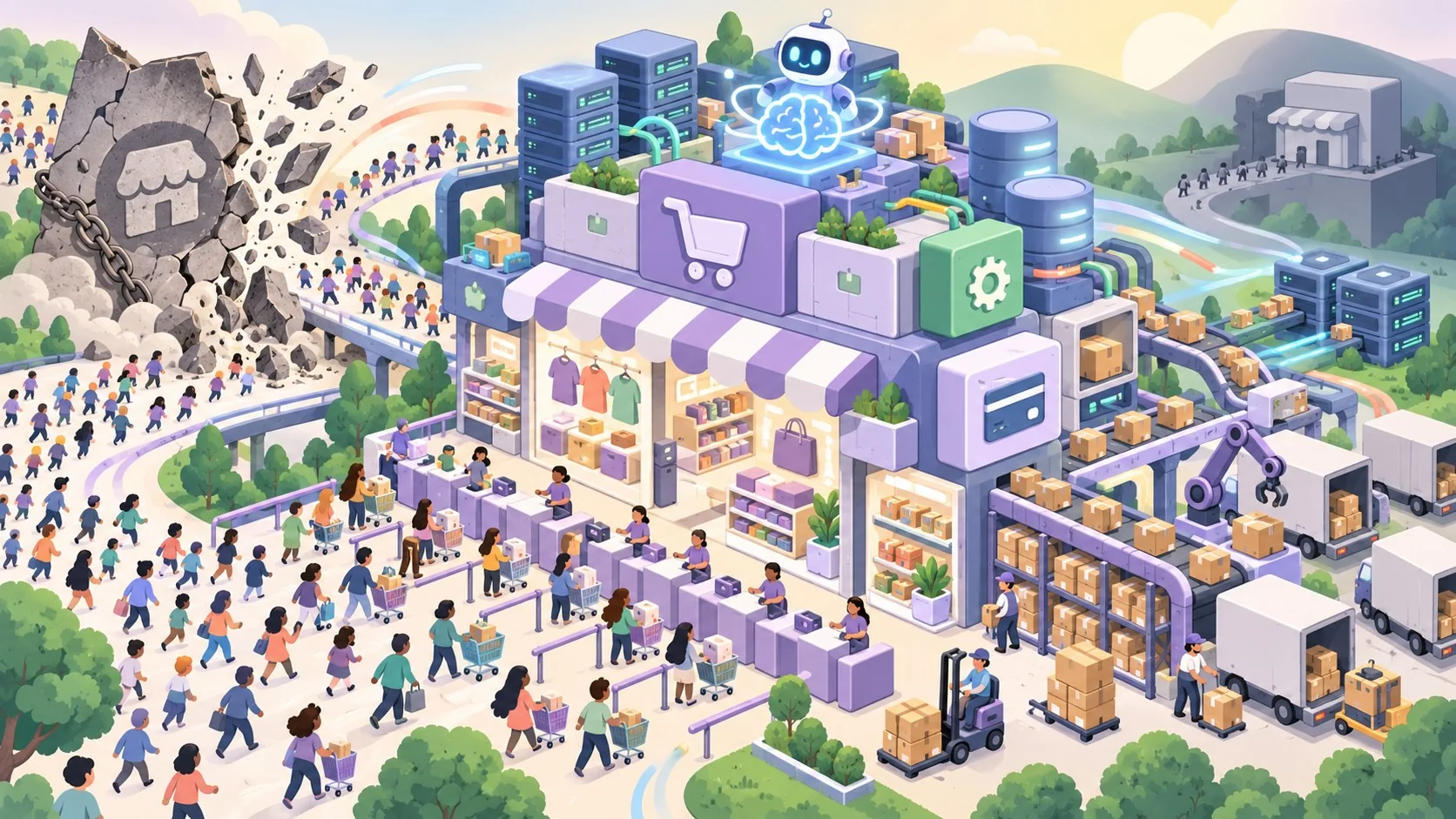 El mito de que WooCommerce no escala, desarmado - ilustracion