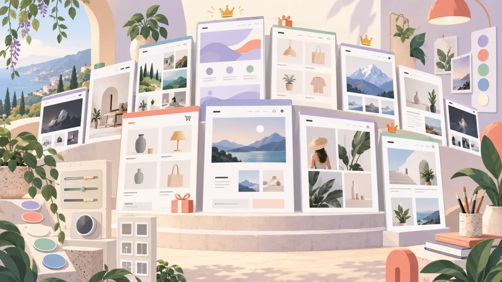 30 temas minimalistas WordPress 2026: gratis y premium - ilustracion
