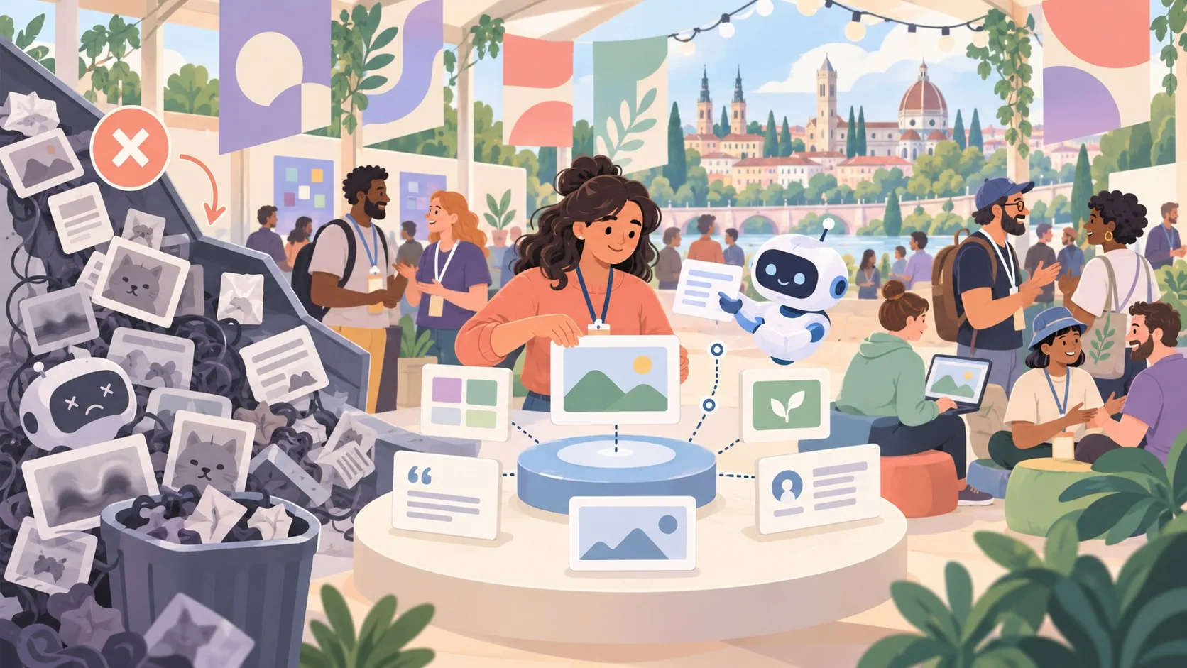 Cómo usar WordPress con IA sin caer en AI slop - ilustracion