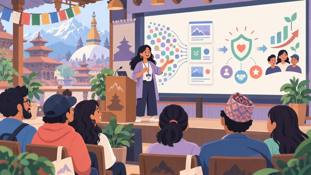 Confianza SEO WordPress: la charla de WordCamp Nepal - ilustracion