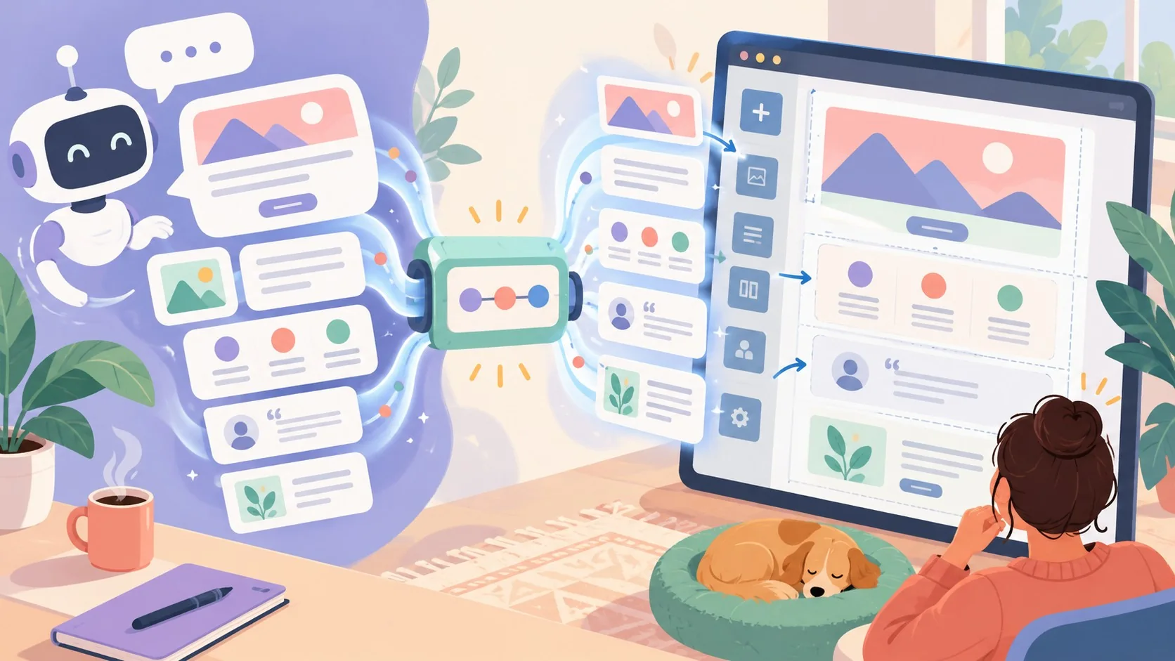 Cómo convertir un sitio de ChatGPT a WordPress en minutos - ilustracion