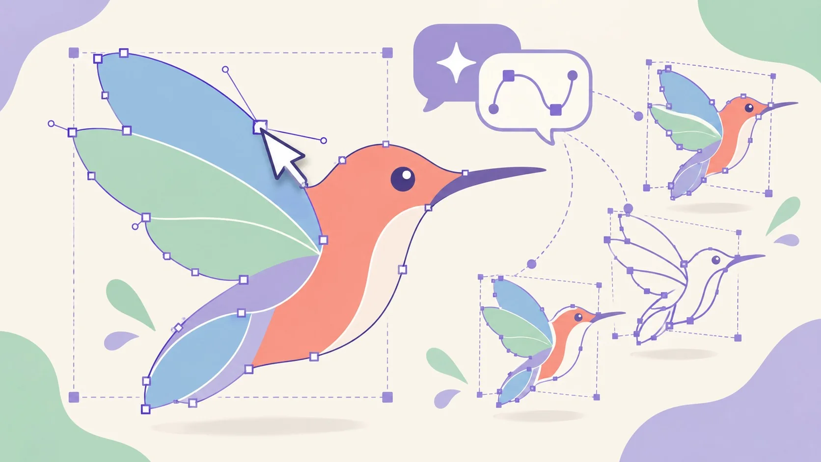 Crear SVG con Divi AI: la función nueva de Divi 5 - ilustracion
