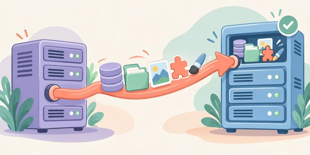 Migración directa WordPress: la guía paso a paso - ilustracion