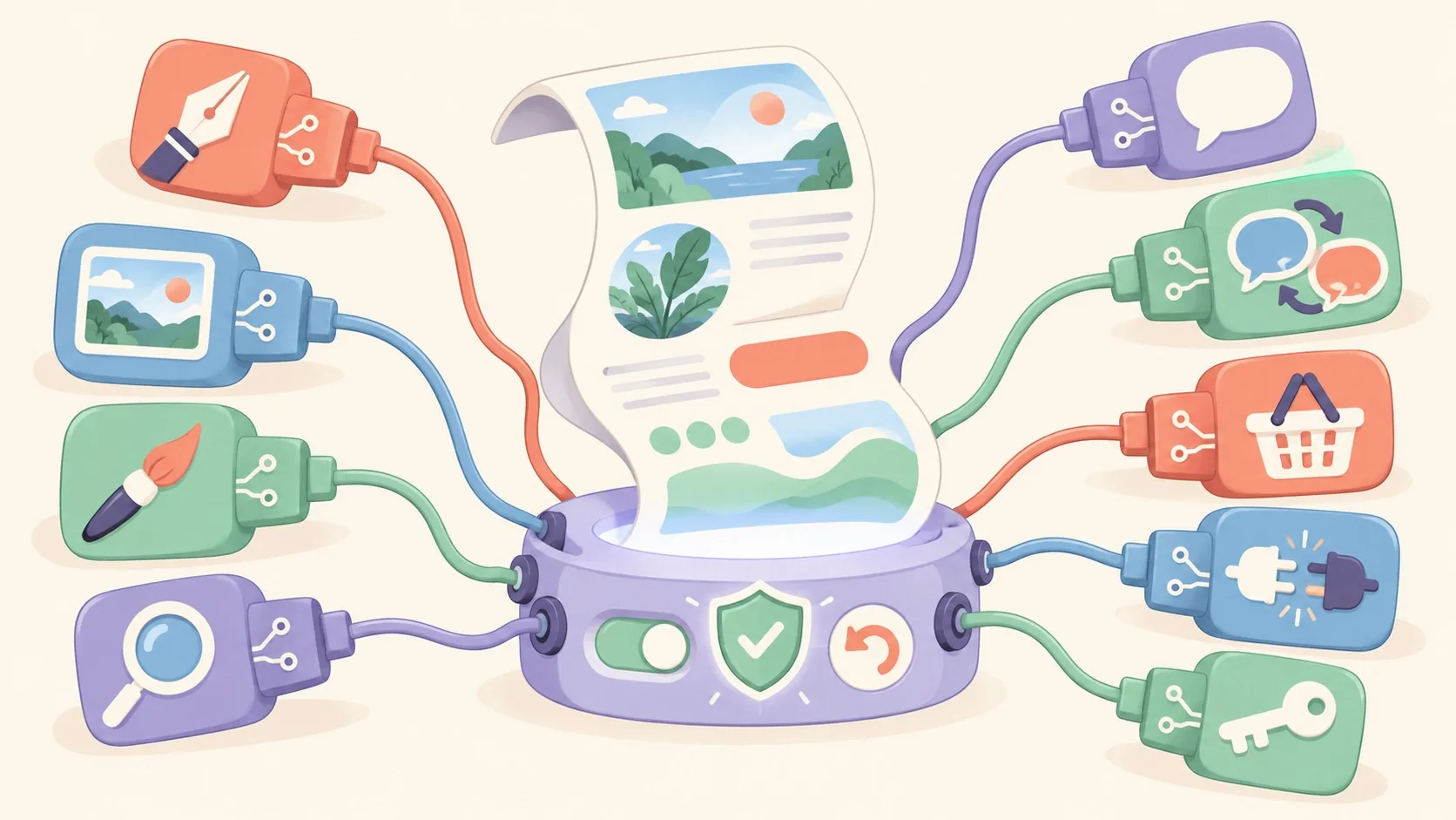 9 plugins de IA para WordPress: qué puede cambiar cada uno - ilustracion